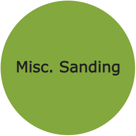 Misc. Sanding