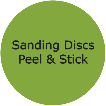 Peel and Stick Sanding Discs