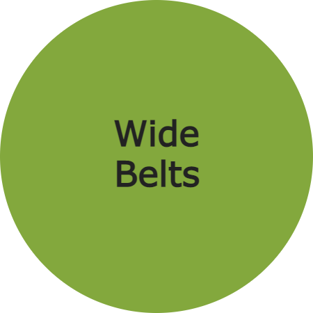 Wide Belts