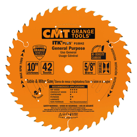 CMT - ITK Plus - General Purpose Saw Blades